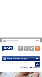 Mobile Screenshot of kkh.de